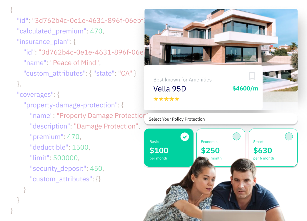 Our API makes it easy to offer insurance and protection for users - without diverting your roadmap.