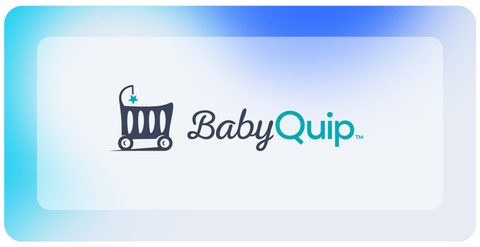 BabyQuip case study_menu image